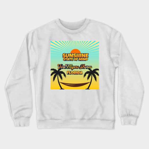 Fort Myers Shores Florida - Sunshine State of Mind Crewneck Sweatshirt by Gestalt Imagery